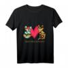 Mein Herz schnurrt Katzenliebe T-Shirt - Lustiges Geschenk für Katzenliebhaber zum Geburtstag oder Weihnachten