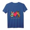 Mein Herz schnurrt Katzenliebe T-Shirt - Lustiges Geschenk für Katzenliebhaber zum Geburtstag oder Weihnachten