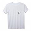 Damen lustiges Katze T-Shirt mit Stinkefinger - NÖ, Schwarz, V-Ausschnitt, perfektes Geschenk für Misanthropen & Einzelgänger
