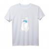 Katze mit Mundschutz Atemschutz Maske T-Shirt – Lustiges Geschenk für Katzenliebhaber und Tierfreunde zu Geburtstag, Weihnachten, Vatertag & Muttertag