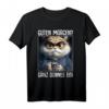Kaffee Morgenmuffel Mitarbeiter Spruch Lustig Katze Geschenk T-Shirt - Ironischer Spruch für Büro, Teenager & Katzenliebhaber