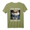 Kaffee Morgenmuffel Mitarbeiter Spruch Lustig Katze Geschenk T-Shirt - Ironischer Spruch für Büro, Teenager & Katzenliebhaber