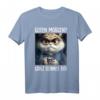 Kaffee Morgenmuffel Mitarbeiter Spruch Lustig Katze Geschenk T-Shirt - Ironischer Spruch für Büro, Teenager & Katzenliebhaber