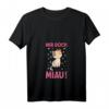 Damen Katzenbesitzer Mir Doch Miau Lustiges Katze Spruch Statement T-Shirt mit V-Ausschnitt – Witziges Geschenk für Katzenliebhaberinnen