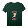 Damen Katzenbesitzer Mir Doch Miau Lustiges Katze Spruch Statement T-Shirt mit V-Ausschnitt – Witziges Geschenk für Katzenliebhaberinnen