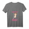Damen Katzenbesitzer Mir Doch Miau Lustiges Katze Spruch Statement T-Shirt mit V-Ausschnitt – Witziges Geschenk für Katzenliebhaberinnen