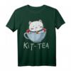 Kit Tea Kitten Katzen T-Shirt & Tasse – Lustiges Katzen Mountain Design für Katzenliebhaber, Geburtstags- und Tag-der-Katze-Geschenk