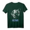 Physik Quanten Student Nerd T-Shirt mit Schrödingers Katze - Tot und lebendig Geschenkidee für Physik- und Quantenstudenten