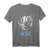 Physik Quanten Student Nerd T-Shirt mit Schrödingers Katze - Tot und lebendig Geschenkidee für Physik- und Quantenstudenten