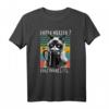 Guten Morgen ganz dünnes Eis... Lustiges Kaffee- und Katzen-Spruch T-Shirt für Morgenmuffel, Langschläfer & Bürokollegen