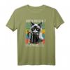 Guten Morgen ganz dünnes Eis... Lustiges Kaffee- und Katzen-Spruch T-Shirt für Morgenmuffel, Langschläfer & Bürokollegen