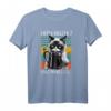 Guten Morgen ganz dünnes Eis... Lustiges Kaffee- und Katzen-Spruch T-Shirt für Morgenmuffel, Langschläfer & Bürokollegen