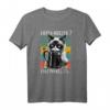 Guten Morgen ganz dünnes Eis... Lustiges Kaffee- und Katzen-Spruch T-Shirt für Morgenmuffel, Langschläfer & Bürokollegen