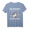 Gaming T-Shirt Gamer Katze - Aus dem Weg, ich muss zocken T-Shirt für Gamer, Kinder & Erwachsene – Perfektes Geschenk zu Weihnachten & Geburtstagen