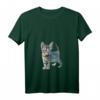 Damen Katze Kätzchen T-Shirt mit V-Ausschnitt – Niedliches Geschenk für Katzenliebhaber & Stubentiger-Fans
