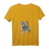 Damen Katze Kätzchen T-Shirt mit V-Ausschnitt – Niedliches Geschenk für Katzenliebhaber & Stubentiger-Fans