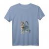 Damen Katze Kätzchen T-Shirt mit V-Ausschnitt – Niedliches Geschenk für Katzenliebhaber & Stubentiger-Fans