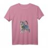 Damen Katze Kätzchen T-Shirt mit V-Ausschnitt – Niedliches Geschenk für Katzenliebhaber & Stubentiger-Fans