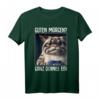 Kaffee Morgenmuffel Mitarbeiter Spruch Lustig Katze Geschenk T-Shirt - Ironisches Geschenk für Kollegen, Teenager & Katzenliebhaber