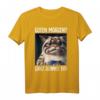 Kaffee Morgenmuffel Mitarbeiter Spruch Lustig Katze Geschenk T-Shirt - Ironisches Geschenk für Kollegen, Teenager & Katzenliebhaber