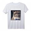 Kaffee Morgenmuffel Mitarbeiter Spruch Lustig Katze Geschenk T-Shirt - Ironisches Geschenk für Kollegen, Teenager & Katzenliebhaber