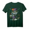 Lustiges Halloween Damen T-Shirt mit Hexenbesen, Katze und Spruch 'Die Chef Hexe' – Perfekt für die nächste Halloween Party