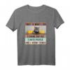 Cat Katze i drink coffee i hate people i know things T-Shirt – Lustiges Geschenk für Katzen- und Kaffeeliebhaber