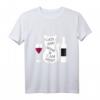 Lustiges Wein Spruch T-Shirt für Katzen- und Weinliebhaber - Humorvolles Geschenk für Männer und Frauen
