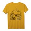 Faule Katze - Statement Spruch 'Ich muss gar nix' - Lustiges Katzen T-Shirt für Misanthropen, Geschenke für Weihnachten & Geburtstag