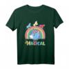 Ich bin Magisch | Einhorn Katzen Kinder T-Shirt - Lustiges buntes Design für Kindergarten- & Vorschulkinder, perfekt als Geschenk