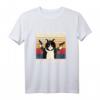 Pew Pew Madafakas Verrückte Katze T-Shirt - Lustiges Spruch Design für Katzenliebhaber, Geburtstags- und Weihnachtsgeschenk für Männer und Frauen
