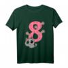 Kinder Geburtstagsshirt für Mädchen zum 8. Geburtstag mit Katze, pinker Zahl Acht und bunten Farben – Perfektes Geschenk für Tochter, Nichte & Freunde