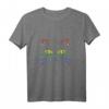 LGBTQ Regenbogen Katze T-Shirt - Buntes Katzenmotiv für Unterstützer und Tierliebhaber mit Regenbogenfarben
