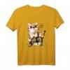 Herzschlag Katzen T-Shirt für Katzenliebhaber, Kinder, Frauen und Männer – Lustige Tiermotive für Tierfreunde