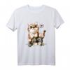 Herzschlag Katzen T-Shirt für Katzenliebhaber, Kinder, Frauen und Männer – Lustige Tiermotive für Tierfreunde