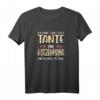 Ich habe zwei Titel Tante und Katzenmama - Lustiges Katzenliebhaber T-Shirt als Geschenkidee für Geburtstag & Weihnachten