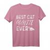 Best Cat Auntie Katzentante Katze Katzenliebhaber T-Shirt - Lustiges Geschenk für Katzenfans und Tierliebhaberinnen