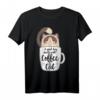 Lustiges Damen T-Shirt mit Ragdoll Katze in der Kaffeetasse – Perfekt für Katzen- und Kaffeeliebhaberinnen