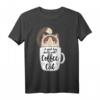 Lustiges Damen T-Shirt mit Ragdoll Katze in der Kaffeetasse – Perfekt für Katzen- und Kaffeeliebhaberinnen