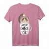 Lustiges Damen T-Shirt mit Ragdoll Katze in der Kaffeetasse – Perfekt für Katzen- und Kaffeeliebhaberinnen