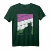 Black Cat Gender-queer Pride Kitten Lover LGBT-Q Stolzer Verbündeter T-Shirt – Unterstützen Sie Gleichheit & Liebe mit Katzenmotiv