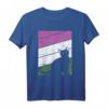 Black Cat Gender-queer Pride Kitten Lover LGBT-Q Stolzer Verbündeter T-Shirt – Unterstützen Sie Gleichheit & Liebe mit Katzenmotiv