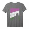 Black Cat Gender-queer Pride Kitten Lover LGBT-Q Stolzer Verbündeter T-Shirt – Unterstützen Sie Gleichheit & Liebe mit Katzenmotiv