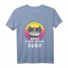 Bester Katzenvater Vintage T-Shirt - Lustiges Geschenk für Katzenliebhaber, Opa, Vater & Landwirt zum Geburtstag, Vatertag & Weihnachten