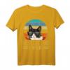 Best Cat Dad Ever Katzenpapa T-Shirt mit Sonnenbrille – Lustiges Vintage Design, perfektes Geschenk für Katzenväter zu Vatertag & Geburtstag