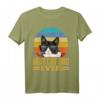 Best Cat Dad Ever Katzenpapa T-Shirt mit Sonnenbrille – Lustiges Vintage Design, perfektes Geschenk für Katzenväter zu Vatertag & Geburtstag