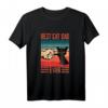 Vintage Best Cat Dad Ever T-Shirt – Lustiges Geschenk für den besten Katzenvater, ideal für Vatertag, Geburtstag & Weihnachten
