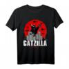 Catzilla Süßes Katzenzubehör für Katzenliebhaber - Lustiges T-Shirt für Katzenmütter, Katzenväter & Tierfreunde, Perfekt für Geschenke zu Weihnachten, Geburtstag & mehr