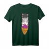 Kawaii Asexual Pride Flag Cats T-Shirt – Süße Katzen im Harajuku Stil mit LGBTQA-Design, Perfekt als Geschenk für Asexuelle, Demisexuelle & Aromantische