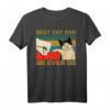 Best Cat Dad Ever Vintage Katzen T-Shirt – Perfektes Geschenk für Katzenväter zu Weihnachten, Vatertag & Geburtstag
